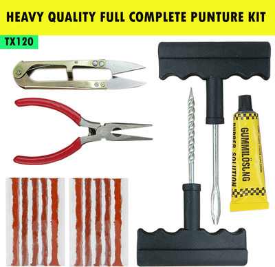 Znee Smart ZO-T120 Complete Tubeless Tyre Puncture Repair Kit Tubeless Tyre Puncture Repair Kit