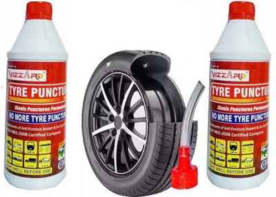 Aayatouch Tyre Puncture Solution,Tyre Sealar For Heavy Duty Work Tubeless Tyre Pack Of 2 Tubeless Tyre Puncture Repair Kit