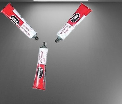 PRIDE (CVF 75 ml) Adhesive/Solution Tube for Tyre & Tube Repair 3 PCS Tubed Tyre Puncture Repair Kit