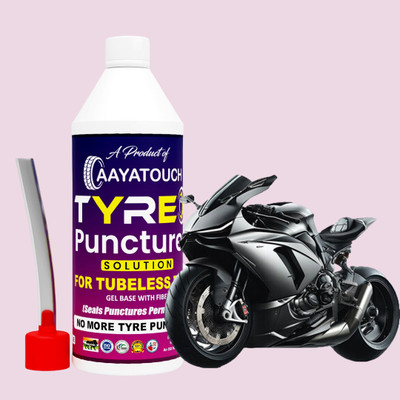 Aayatouch Tubeless Tyre Sealant_A001_Anti Puncture Liquid Tubeless Tyre Puncture Repair Kit