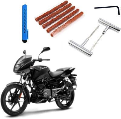 DheVan Bansal Tools Heavy Duty Solid Metal Puncture Repair Kit For Bajaj 180 Tubeless Tyre Puncture Repair Kit