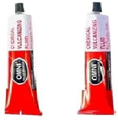 PRIDE Chemical Vulcanizing Fluid (CVF 75 ml - 1 pcs Buy get 1 pcs Free ) Tubed Tyre Puncture Repair Kit