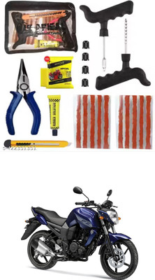 APICAL New Puncture Repair Tool Kit With (Storage Bag ) For FZ Tubeless Tyre Puncture Repair Kit