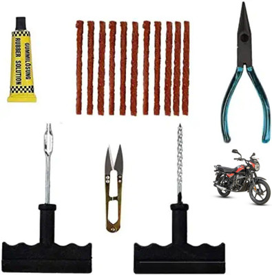 SHOWRIDE Complete Tubeless Tire Puncture Kit Flat Tire REPAIR FOR CT 100 Tubeless Tyre Puncture Repair Kit