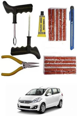 FKOK Car Puncher Repair Kit For Maruti Suzuki Ertiga Tubeless Tyre Puncture Repair Kit