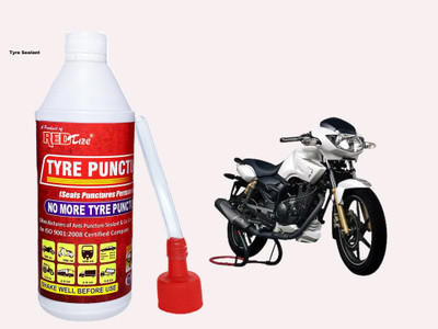 Redtize JGHD Tubeless Tire Sealant | Anti Puncture Liquid for Bike & Car Tyre RFGJ Tubeless Tyre Puncture Repair Kit