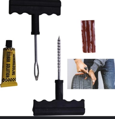 pinaki Puncture Strips With Puncture Repair Kit Tubeless Tyre Puncture Repair Kit