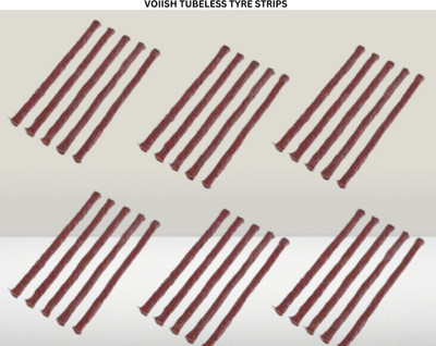 SK ENTERRPRICES tubeless Tyre long life puncture repair strips 30 Tubeless Tyre Puncture Repair strips Tubeless Tyre Puncture Repair Kit
