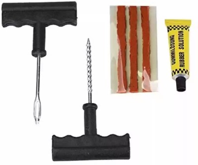 pinaki Repair Puncture Tools With 3 Strips For Car And Bike Repair Kit Tubeless Tyre Puncture Repair Kit