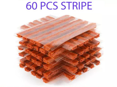VOIISH Tubeless Tyre Puncture Repair Strips/Plugs for Car/Bike Use(60PCS) Tubeless Tyre Puncture Repair Kit