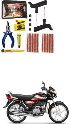 APICAL Puncture Repair Tool Kit With (Storage Bag ) For HF Deluxe Tubeless Tyre Puncture Repair Kit