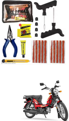 APICAL New Puncture Repair Tool Kit With (Storage Bag ) For XL 100 Tubeless Tyre Puncture Repair Kit