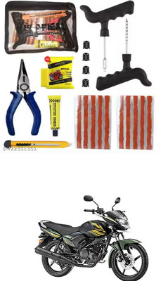 APICAL Puncture Repair Tool Kit With (Storage Bag ) For Saluto Tubeless Tyre Puncture Repair Kit