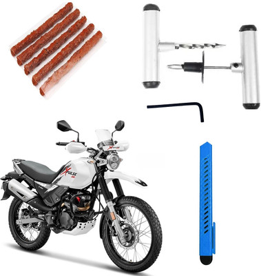DheVan Tubeless Tyre Puncture Repair Kit with Solid Metal Handle For Hero X-Pluse 20 Tubeless Tyre Puncture Repair Kit