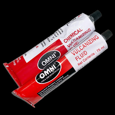 PRIDE Premium Omni (CVF 75 ml) Adhesive/Solution Tube for Tyre Tube Repair pack 2 Tubeless Tyre Puncture Repair Kit