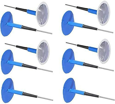 GANESHA INDUSTRIES Mushroom Plug Patch Uniplug (9W) Uniseal Tubeless Tyre Puncture Repair (10 Pcs) Tubeless Tyre Puncture Repair Kit