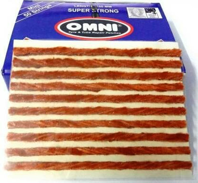 GANESHA INDUSTRIES OMNI Puncture Reapair Strips 50Pcs Tubeless Tyre Puncture Repair Kit