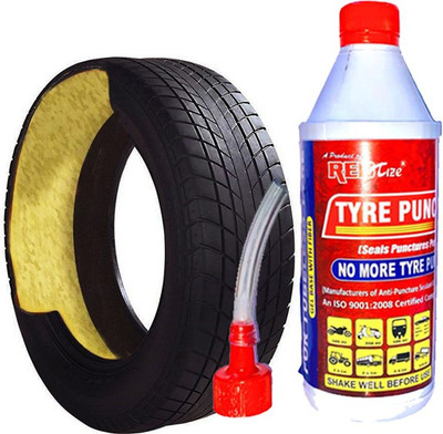 Redtize Tubeless Tire Sealant | Anti Puncture Liquid for Bike & Car Tyre Tubeless Tyre Puncture Repair Kit