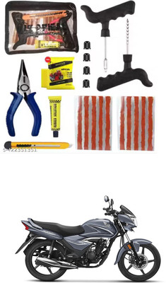 APICAL New Puncture Repair Tool Kit With (Storage Bag ) For Shine Tubeless Tyre Puncture Repair Kit