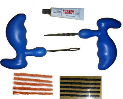 AutoInfinity Best Quality Tubeless Tyre Puncture Repair Kit Tubeless Tyre Puncture Repair Kit