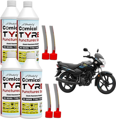 COMICAL Tubeless Tire Sealant | Anti Puncture Liquid for Bike & Car XZCS Tubeless Tyre Puncture Repair Kit
