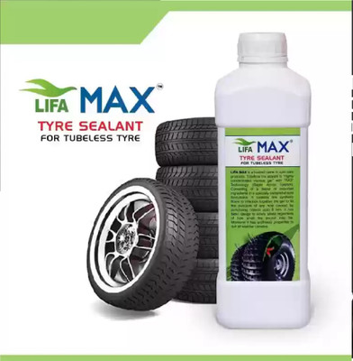 PRIDE As Anti Puncture Liquid for Bike & Car Tyres | 1L Tubeless Tyre Puncture Repair Tubeless Tyre Puncture Repair Kit
