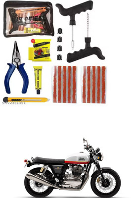 APICAL Puncture Repair Tool Kit With (Storage Bag ) For Interceptor 650 Tubeless Tyre Puncture Repair Kit
