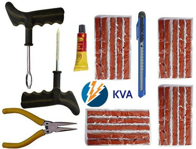 KVA KV-555 Tubeless Tyre Puncture Repair Kit
