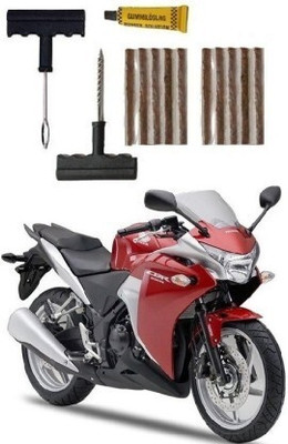 AutoGnix Punctures Kit For Honda CBR 250R Tubeless Tyre Puncture Repair Kit