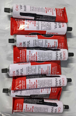 PRIDE Omni Chemical Vulcanizing Fluid (CVF 75 ml - 8 pcs) Adhesive/Solution Tubed Tyre Puncture Repair Kit