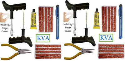 KVA KV-2-136 Tubeless Tyre Puncture Repair Kit