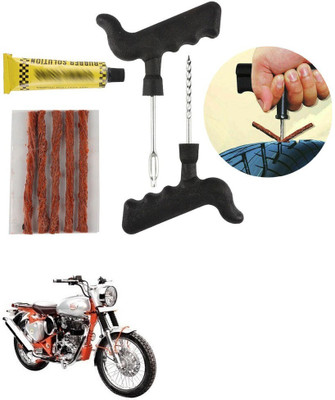 Znee Smart ZSX-PUNTURE KIT 5T-Royal Enfield Bullet Trials 350 Tubeless Tyre Puncture Repair Kit