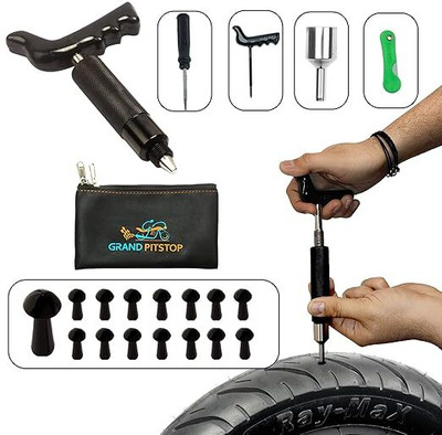GrandPitstop MplugK27 Tubeless Tyre Puncture Repair Kit