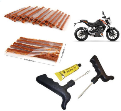SHOWRIDE 30 STRIP Tire Repair Tool Kit Set Auto Bike Tubeless Tyre Puncture Repair Kit Tubeless Tyre Puncture Repair Kit