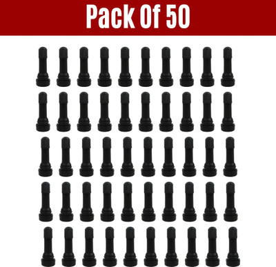 RATNAM GOLD TUBELESS TYRE VALVE CAR TR-414 (BOX QTY. 50 PCS), BLACK, RUBBER Tubeless Tyre Puncture Repair Kit