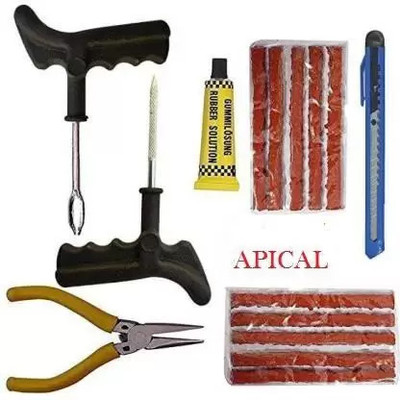 APICAL ASC_1001 Tubeless Tyre Puncture Repair Kit