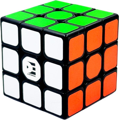 D ETERNAL Cube 3x3 High Speed Smooth Magic Puzzle Brainteaser Game Toy(1 Pieces)