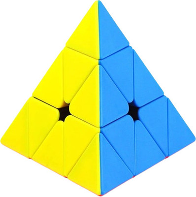 Kydzoy Stickerless Triangle Pyramid Magic Cube Toy puzzle(1 Pieces)