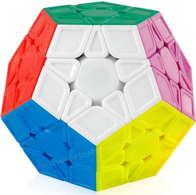 INOS Megaminx Speed Cube Sculpted Stickerless Pentagonal - Smooth, Fast & Durable(1 Pieces)