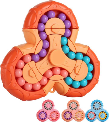 ARNIYAVALA Magic Bean Rotating Cube,Creative Rotating Finger Fidget Puzzle Toy,Boys(1 Pieces)