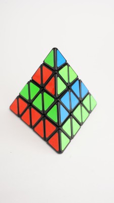 Acadzo 4x4 Pyraminx Cube(1 Pieces)