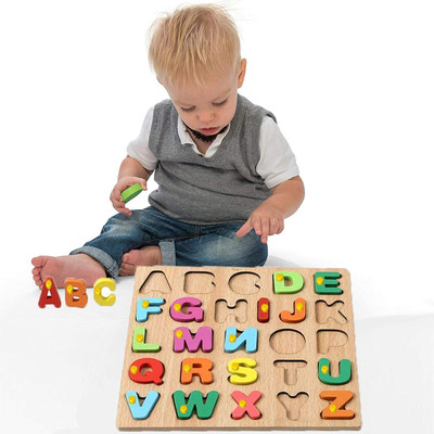 Childgossip Alphabet board ABCD Alphabet matching toy Early Learning Toy(1 Pieces)