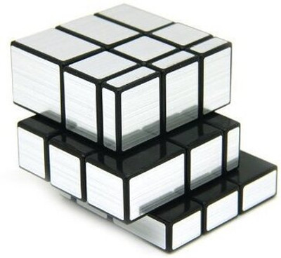 ShreeRidhi 3x3 High Speed Magic Puzzle Cube(Mirror SILVER)(1 Pieces)