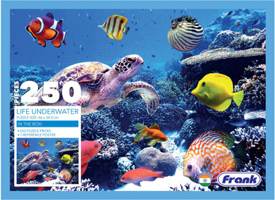 Frank Life Underwater Jigsaw Puzzle for Kids and Adults(250 Pieces)