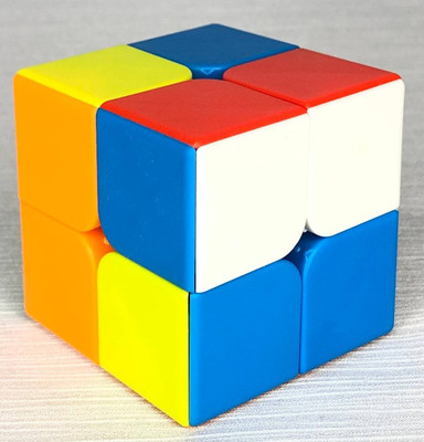Tirth 2*2 2x2 Meilong Cubing Classroom Stickerless(1 Pieces)