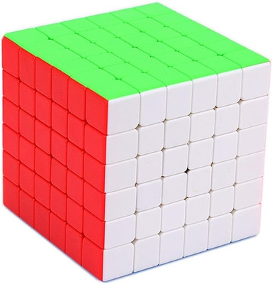 D ETERNAL Cube 6x6 High Speed Stickerless Magic Cubic Puzzle Game Toy(1 Pieces)