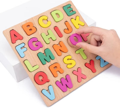 GAMLOID 3D Educational learning A To Z English Alphabets ABCD Toys Puzzle(26 Pieces)