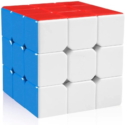 YAYKID Cube With Stick Less Smooth For Puzzle Solving Under Brain Teaser Child(1 Pieces)