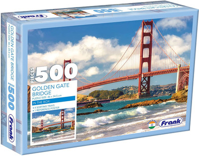 Frank Golden Gate Bridge (500 Piece Jigsaw Puzzle)(500 Pieces)