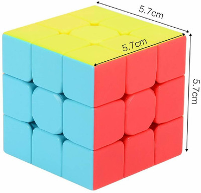mayank & company x2x2 3x3x3 P Cube Toy 2 Pieces(2 Pieces)